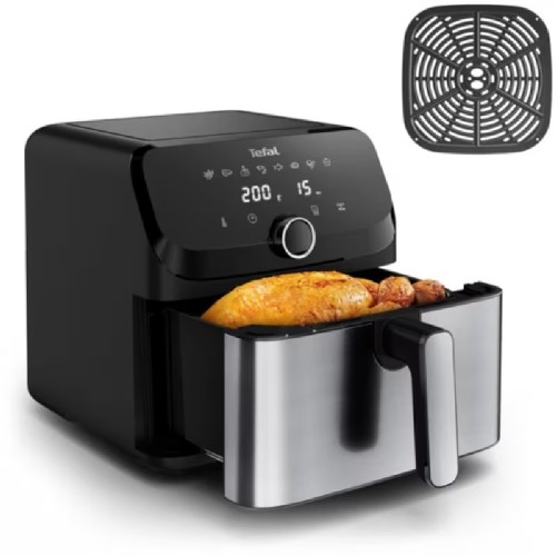 ΦΡΙΤΕΖΑ TEFAL EY855 EASY FRY MEGA BLACK XXL AIRFRYER 2020W 7,5LT